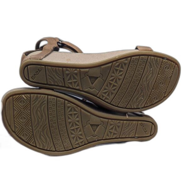 Teva Women's Capri Wedge Sandal Toffee Size 5 - Picture 6 of 8